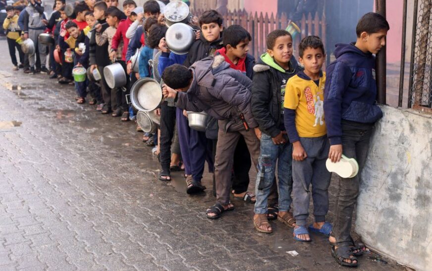 Unicef: número de crianças com má nutrição aguda em Gaza dobra em um mês