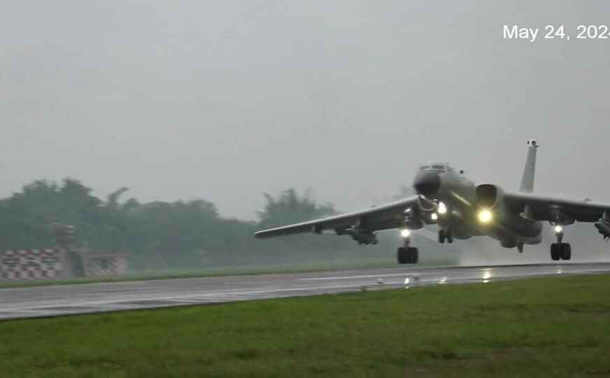 Aviões militares chineses cruzam Estreito de Taiwan, diz defesa taiwanesa