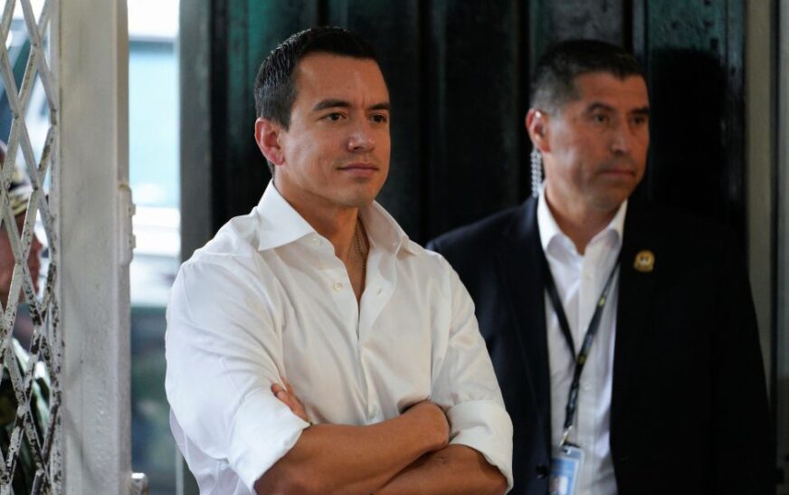 Presidente do Equador declara novo estado de emergência de segurança