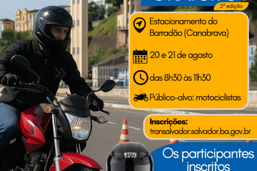 Transalvador abre nova turma do treinamento gratuito de pilotagem segura para motociclistas – Secretaria de Comunicação