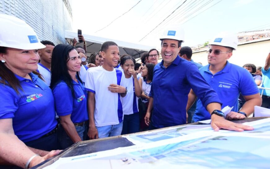 Prefeitura vai reconstruir escola no Matatu com piscina e mais que o dobro de vagas para o Ensino Fundamental e EJA – Secretaria de Comunicação