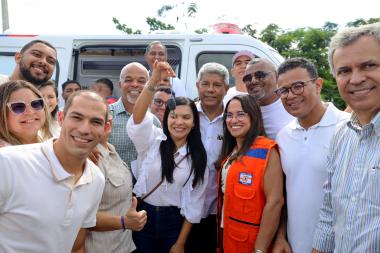 Governo do Estado reforça assistência após fortes chuvas e entrega equipamentos de saúde e defesa civil em Araci | SECOM