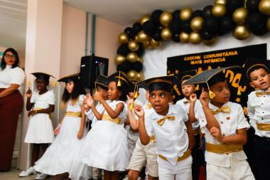 Café da manhã de Natal encerra ano letivo do programa Mais Infância | SECOM
