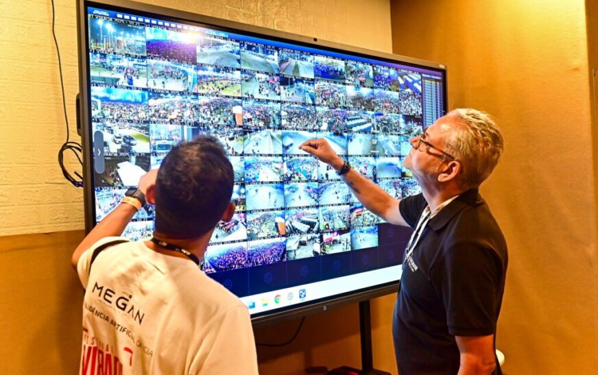 Tecnologia de IA Megan contabiliza em tempo real o público do Festival Virada Salvador 2026 – Secretaria de Comunicação