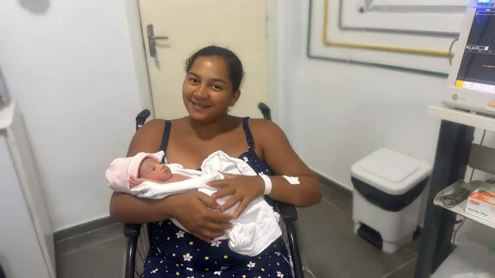 Hospital Esaú Matos registra primeiro nascimento de 2026 em Vitória da Conquista