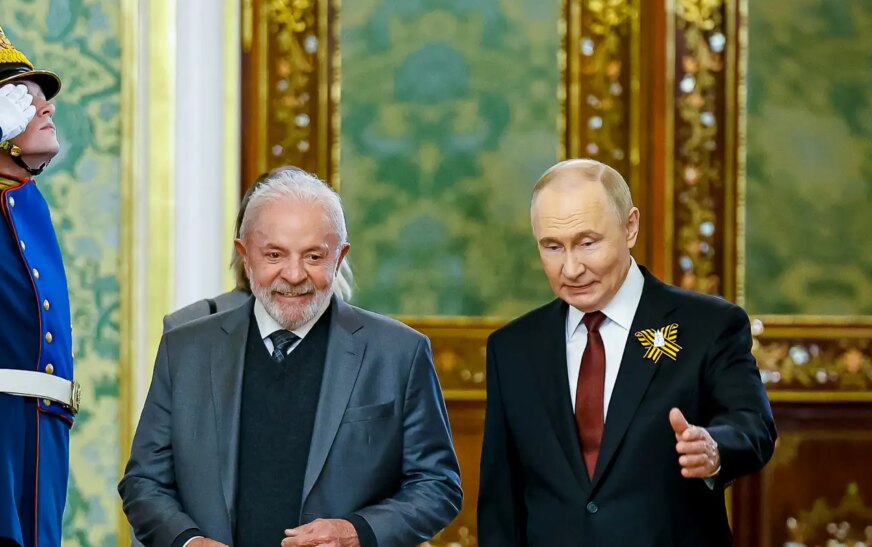 Lula conversa com Putin sobre Venezuela pós ataques dos EUA