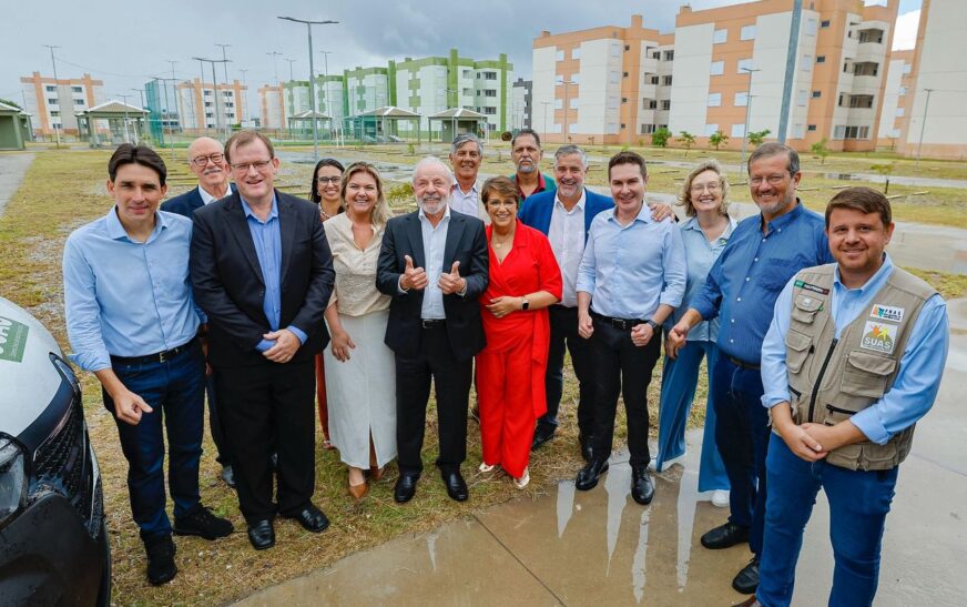 Lula entrega 1.276 unidades do Minha Casa, Minha Vida no RS