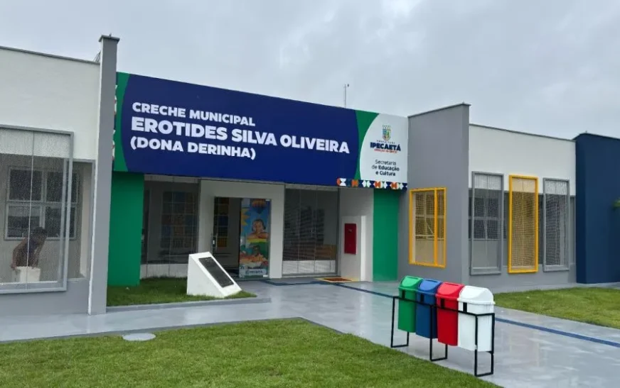 Creche com investimento de R$ 6,4 milhões é inaugurada em Ipecaetá, nesta terça (12)