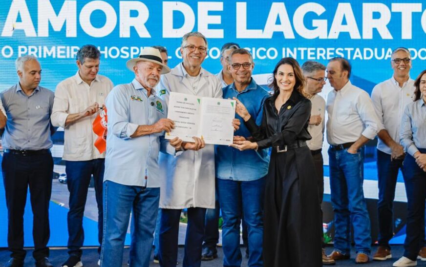 Lula visita primeiro hospital oncológico interestadual do país