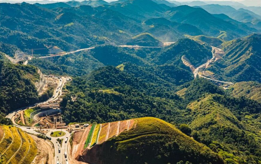 Governo inaugura primeira etapa da rodovia na Serra das Araras, no Rio