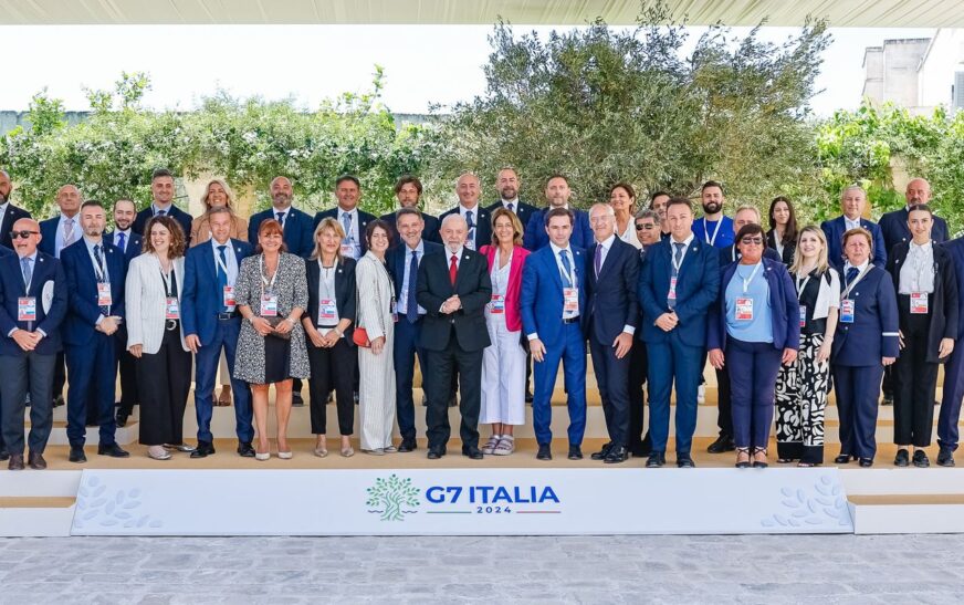 No G7, Lula cobra empenho dos países ricos diante de desigualdades