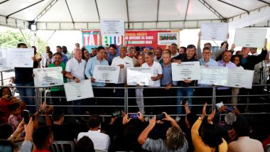 Senhor do Bonfim recebe pacote de investimentos em infraestrutura, saneamento e agricultura familiar | SECOM