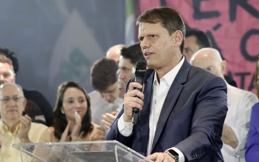 Republicanos lança candidatura de Tarcísio ao governo de São Paulo 