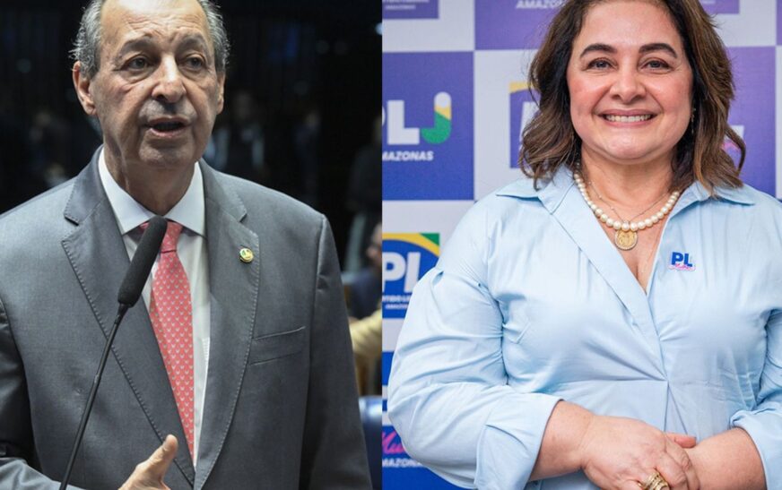 No Amazonas, eleitores vão escolher entre Aziz e Maria do Carmo